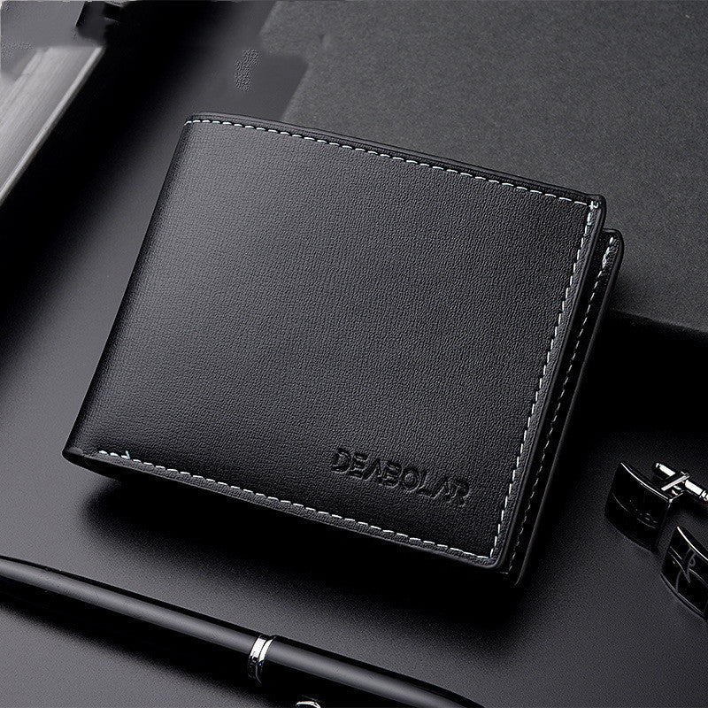 Foreign Trade Hot Selling New Men''s Wallet Leisure