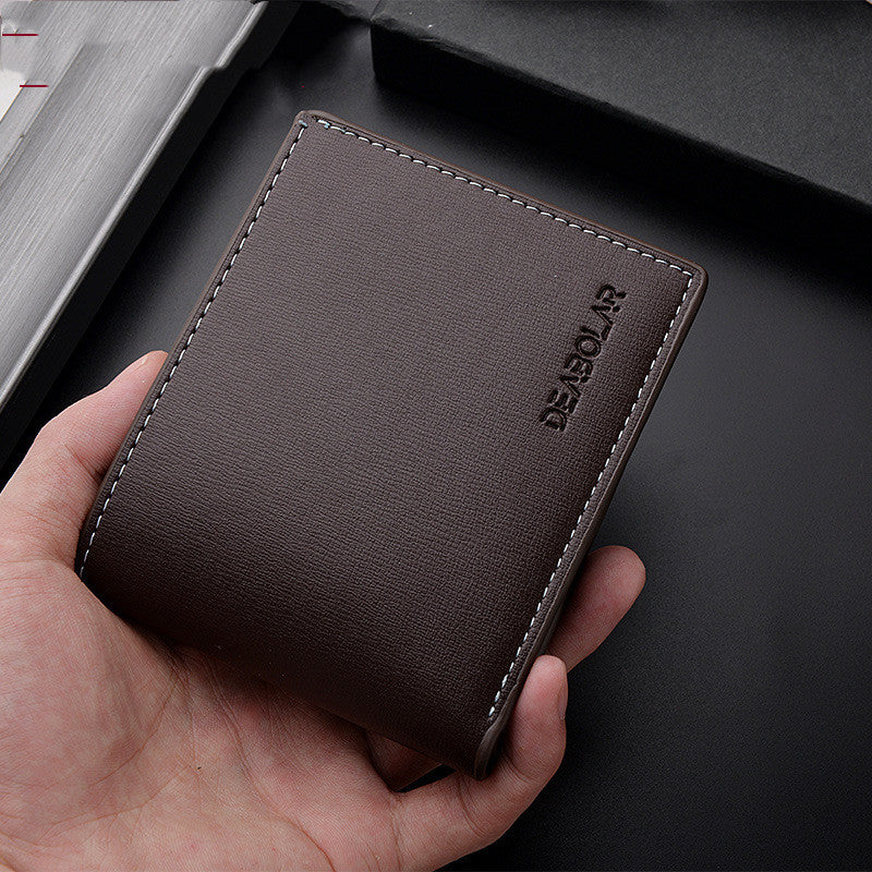 Foreign Trade Hot Selling New Men''s Wallet Leisure
